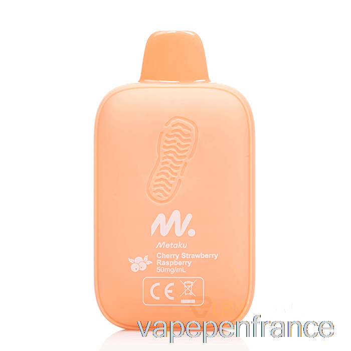 Metaku Moonwalk 9000 Stylo Vape Jetable Cerise Fraise Framboise